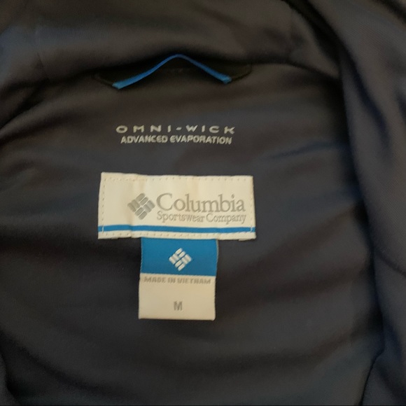 Columbia Vivid Blue Energy Dot Pixel Grabber Jacket - Picture 7 of 7